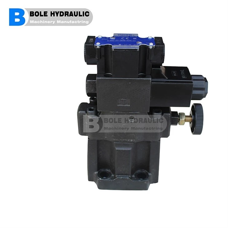 S-BSG-10-V-3C3-R200-N-52 Low Noise Type Solenoid Controlled Relief Valves